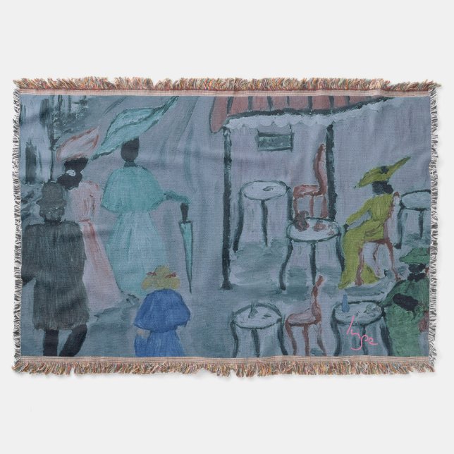 "Paris Cafe" 1978 - Art by Inge Mysfilt (Framsidan)