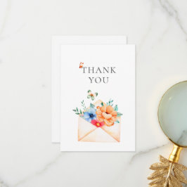 Paris Café Boulangerie Akvarell  Tack Kort