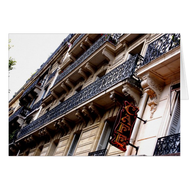 Paris Cafe OBS Kort (Framsidan Horizontal)