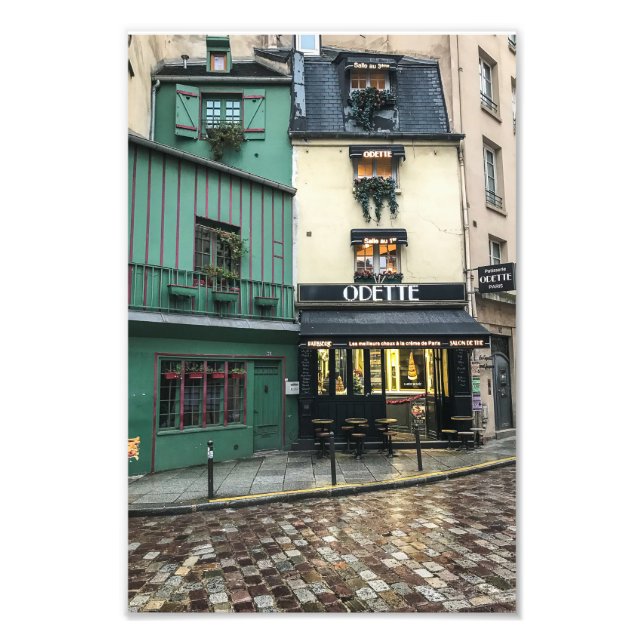 Paris Cafe Odette - Fototryck (Framsidan)