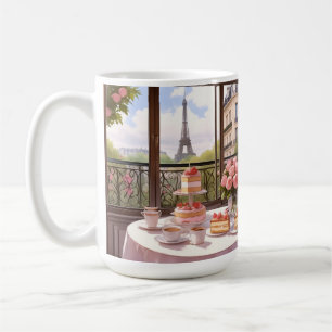 Paris Cafe Patisserie Dessert Cake Coffee Shop Kaffemugg
