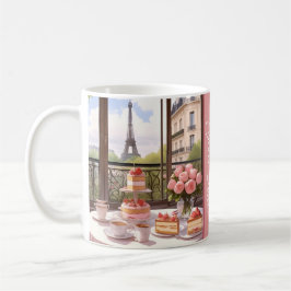 Paris Cafe Patisserie Dessert Cake Coffee Shop Kaffemugg
