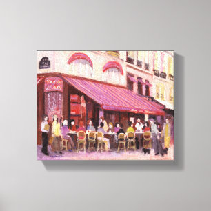 Paris Cafe Pub Canvastryck