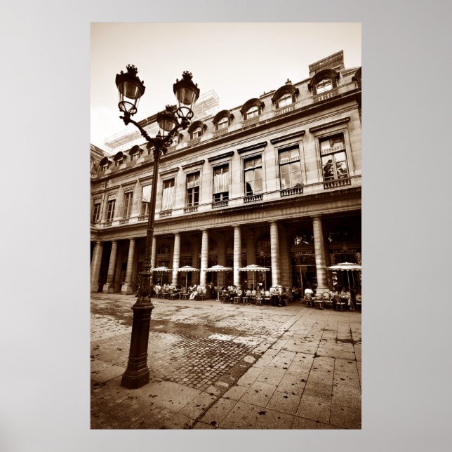 Paris Cafe Scene (III) Poster (Framsidan)