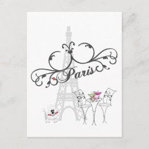 Paris Cafe vykort