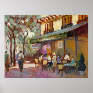 Paris Cafetryck Poster