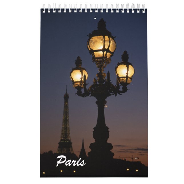 Paris Calendar Kalender (Omslag)