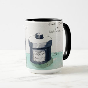 Paris Candle Shop-kaffe mugg