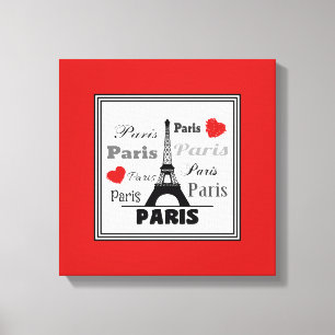 Paris Canvastryck
