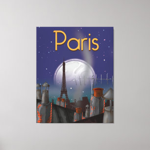 Paris Canvastryck