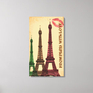 Paris Canvastryck