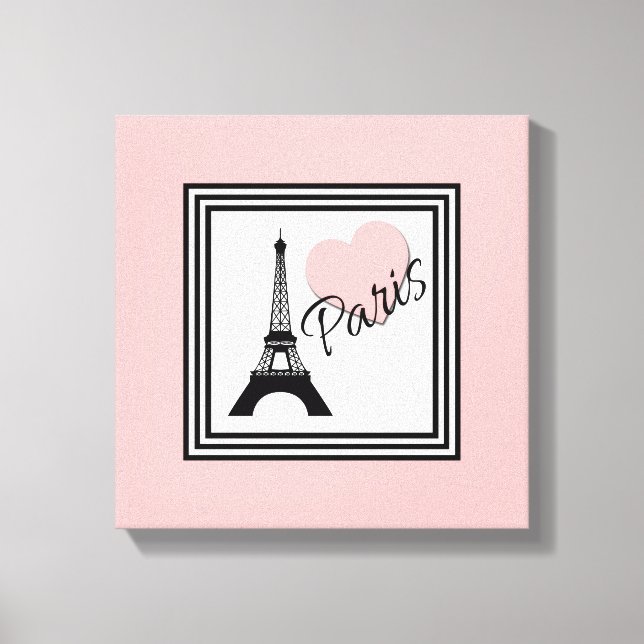Paris Canvastryck (Framsida)