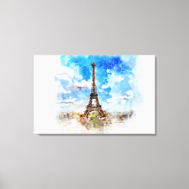 Paris Canvastryck (Framsida)