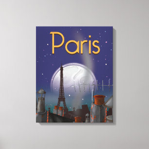 Paris Canvastryck