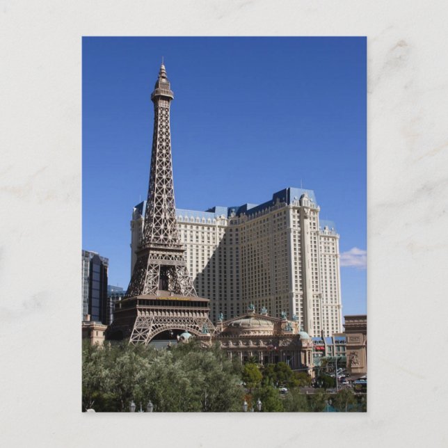 Paris Casino in Las Vegas Vykort (Framsida)