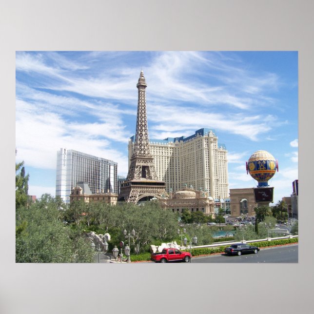 Paris Casino Las Vegas NV Poster (Framsidan)