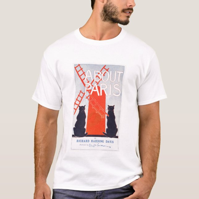Paris Cats T Shirt (Framsida)