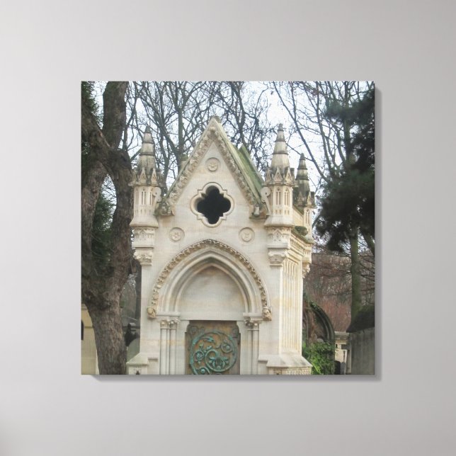 Paris Cemetic Canvastryck (Framsida)