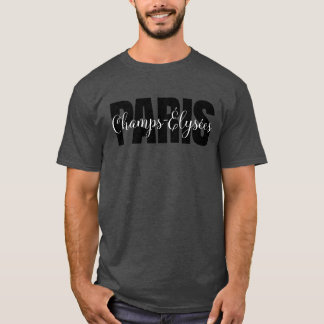 Paris - Champs-Élysées - Elegant Anpassad design T Shirt