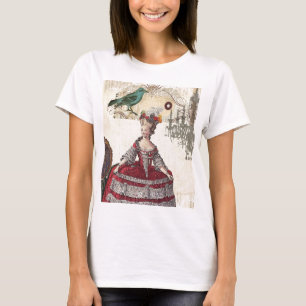 Paris Chandelier-fransken drottning Marie Antoinet Tee Shirt
