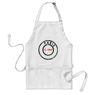 Paris Chef Apron Förkläde