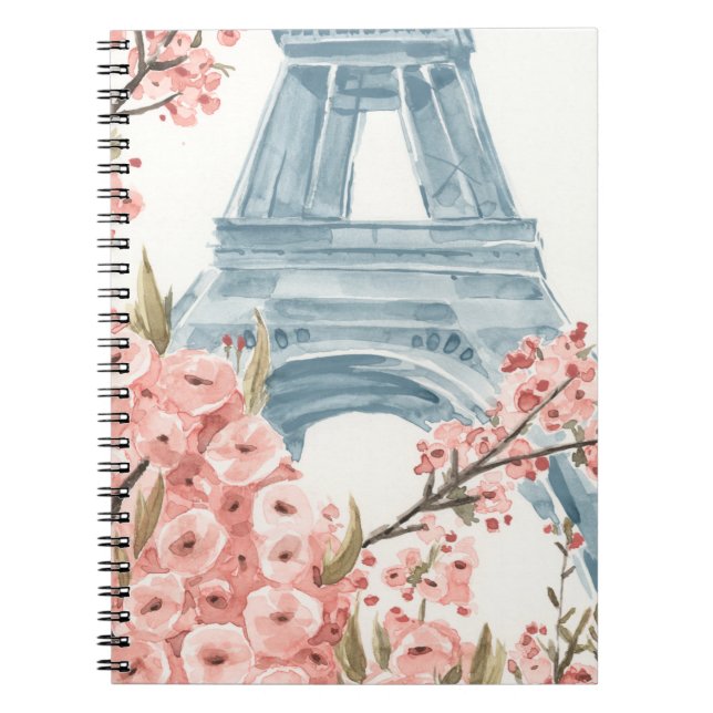 Paris Cherry Blommars Anteckningsbok (Framsidan)