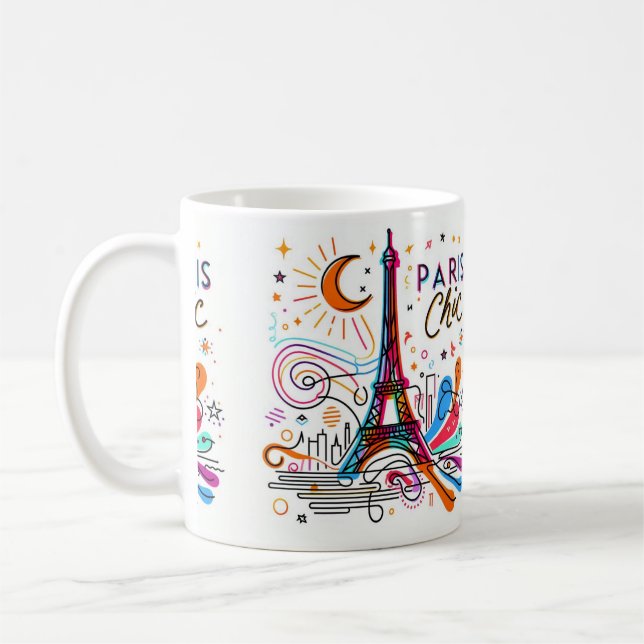 Paris Chic stämning #3 Kaffemugg (Vänster)
