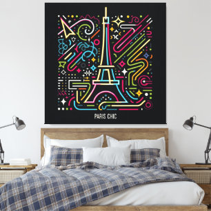 Paris Chic Vibes #5 Canvastryck