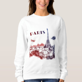Paris City Skyline Eifel Tower Travel France T Shirt