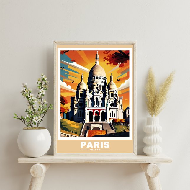 Paris Cityscape - Ikoniska landmärken Poster (Skapare uppladdad)