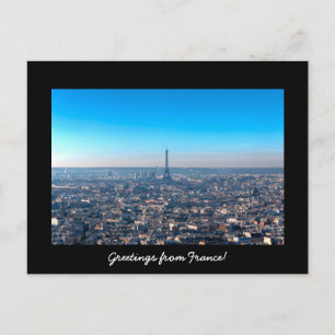 Paris Cityscape Vykort