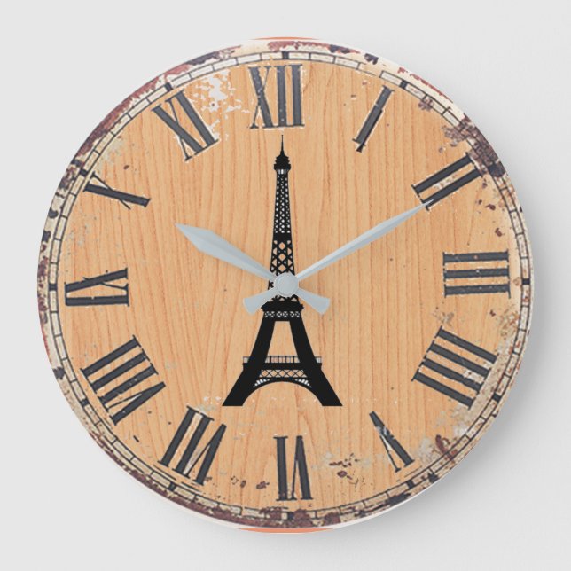 Paris Clock Stor Klocka (Framsida)