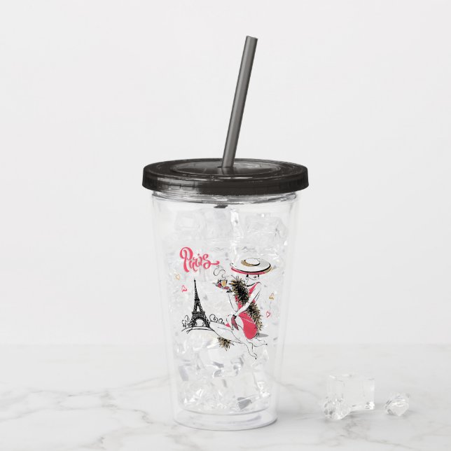 Paris & Coffee Take Away Mugg (Baksida Ice)