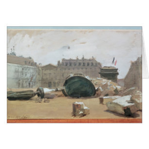 Paris Commune Hälsningskort