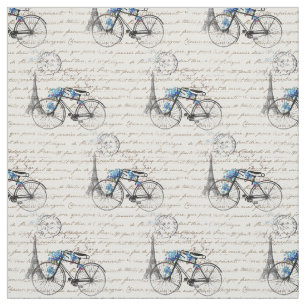 Paris cykelForgetmenot tyg