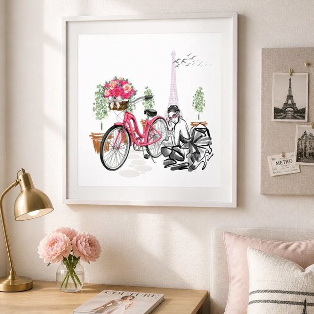 Paris Cykelutflykt Poster (Skapare uppladdad)