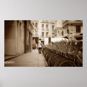Paris cykla poster