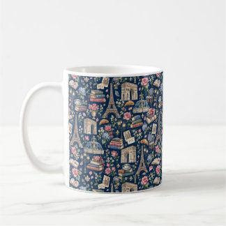 Paris Dark Icons Chic Design Kaffemugg