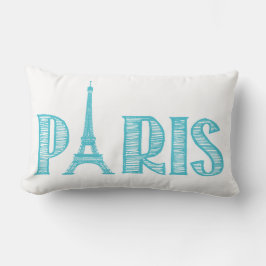 Paris dekorativ kudde