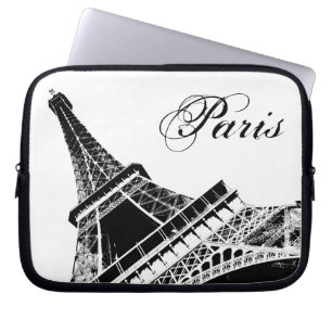 Paris det Eiffel torn Laptop Sleeve