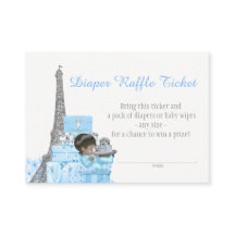 Paris Diaper Raffle Biljett