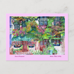 Paris Dreamin" - vykort