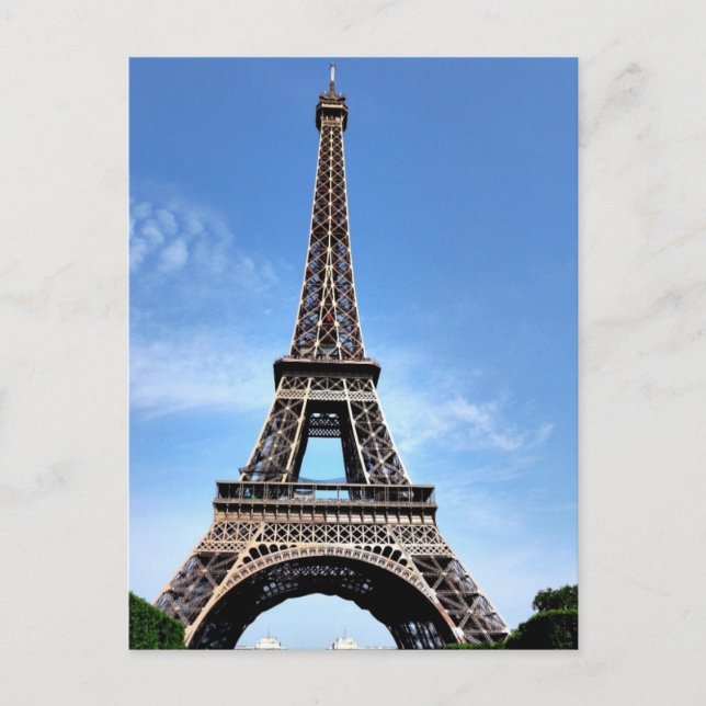 Paris Effel Torn Vykort (Framsida)