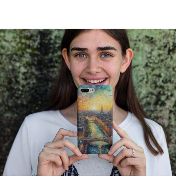 Paris efter natt van Gogh stil (Skapare uppladdad)