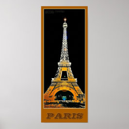 Paris Eiffel Torn - 02 - Reseposter Poster
