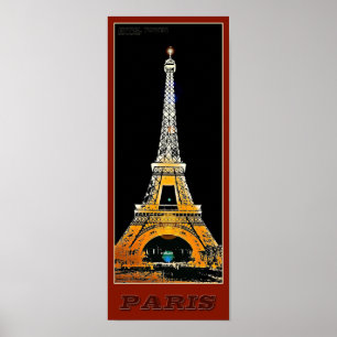 Paris Eiffel Torn - 03 - Reseposter Poster