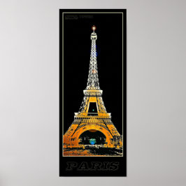 Paris Eiffel Torn - 04 - Reseposter Poster