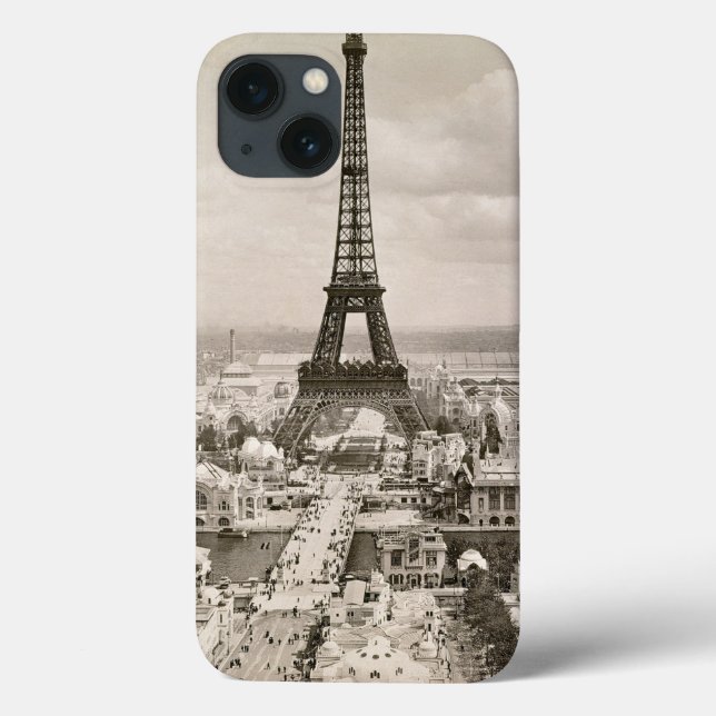 Paris: Eiffel Torn, 1900 (Baksida)