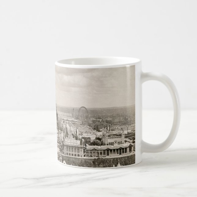 Paris: Eiffel torn, 1900 Kaffemugg (Höger)