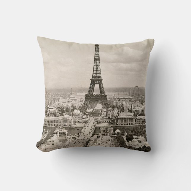 Paris: Eiffel torn, 1900 Kudde (Framsida)